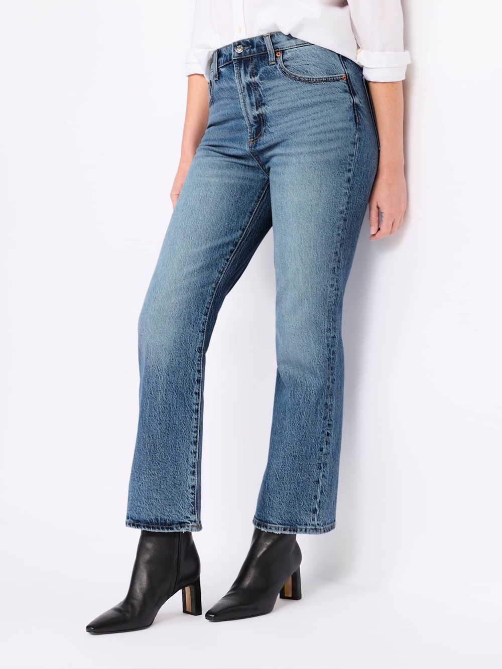 NWT PISTOLA Ally High Rise Vintage Ankle Bootcut Jean Size 30